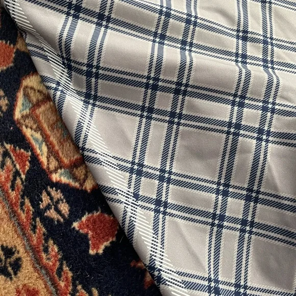 Ultracor Ultra High gray blue tartan Leggings M tights exercise - Picture 3 of 10